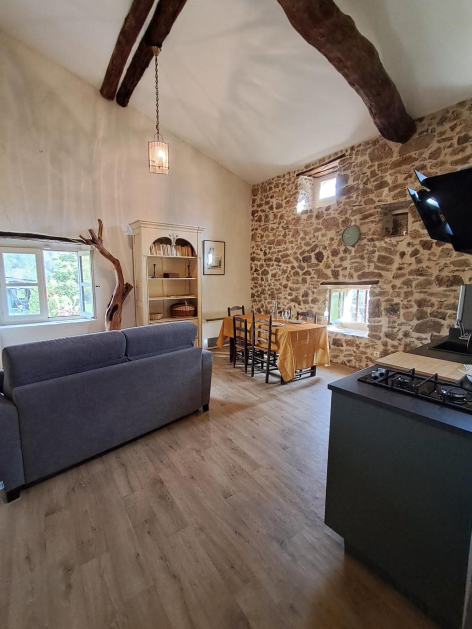 Chambre D'Hote Dans Mas Proche Anduze Cevennes Avec Piscine Mialet  Eksteriør billede